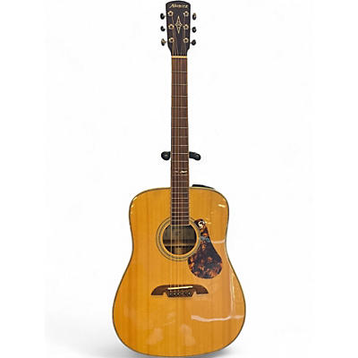 Used Alvarez md60bg Natural Acoustic Guitar