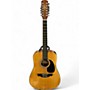 Used Alvarez Used Alvarez rd20s12 Natural 12 String Acoustic Electric Guitar Natural