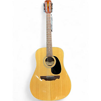 Used Alvarez rd20s12 Natural 12 String Acoustic Guitar