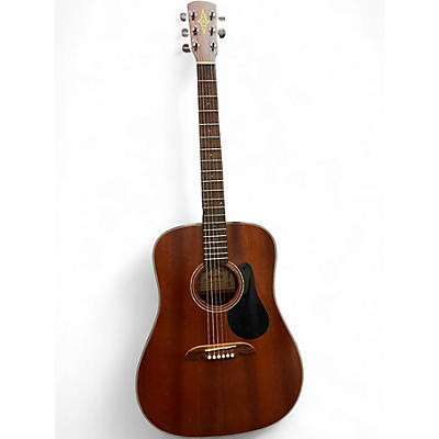 Used Alvarez rd8m Natural Acoustic Guitar