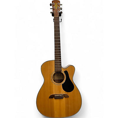 Alvarez Used Alvarez rf20sc Natural Acoustic Electric Guitar