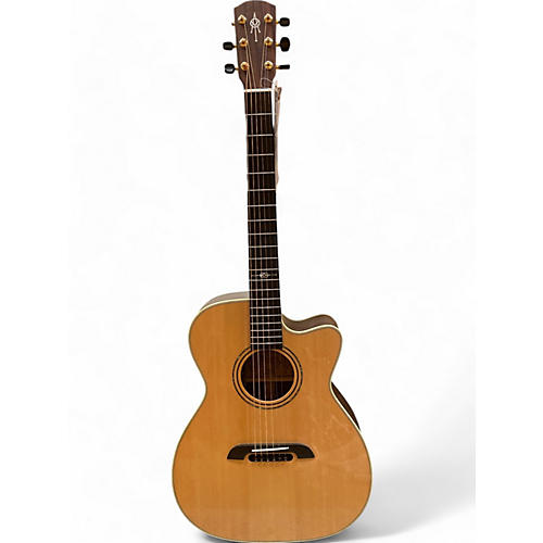Used Alveraz FYM70CE Natural Acoustic Guitar Natural