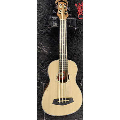 Used Amahi BASS 002 UKE BASS Natural Ukulele