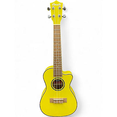 Used Amahi UK205 Yellow Ukulele