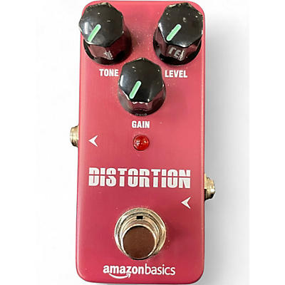 Used Amazon Basics DISTORTION Effect Pedal