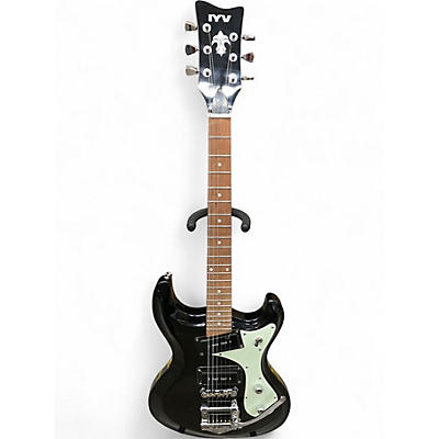 Used Amazon MISC GUITAR Black Solid Body Electric Guitar