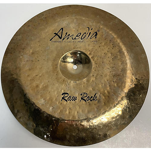 Amedia Used Amedia 17in Raw Rock China Cymbal 37