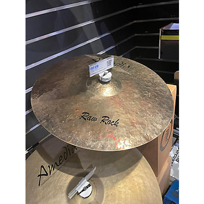 Amedia Used Amedia 17in Raw Rock Cymbal