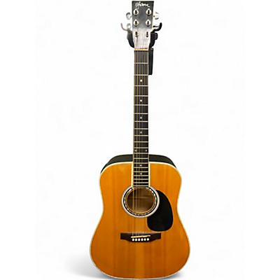 Used American Legacy AL-100 Natural Acoustic Electric Guitar