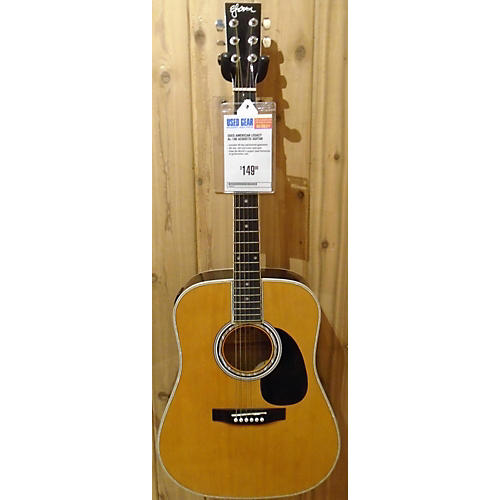 Used American Legacy AL 100 Natural Acoustic Guitar Natural