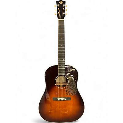Used Ami JM-AG45 Vintage Sunburst Acoustic Guitar