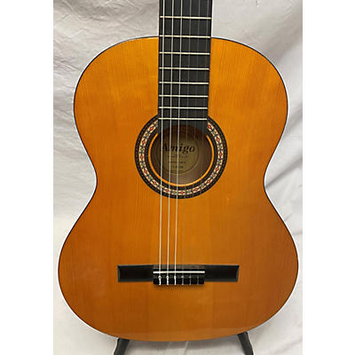 Used Amigo AM50 Antique Natural Classical Acoustic Guitar