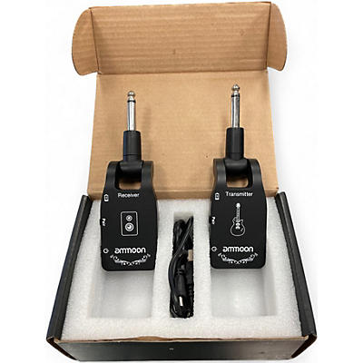 Used Ammoon 2.4GHZ WIRLESS GUITAR SYSTEM Instrument Wireless System