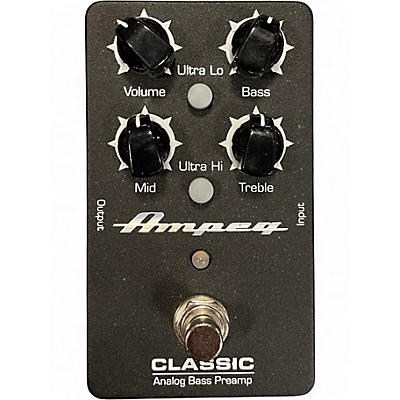 Used Ampeg ANALOG CLASSIC PRE AMP Effect Pedal