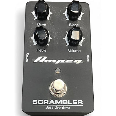 Used Ampeg BASS OVERDRIVE Bass Effect Pedal