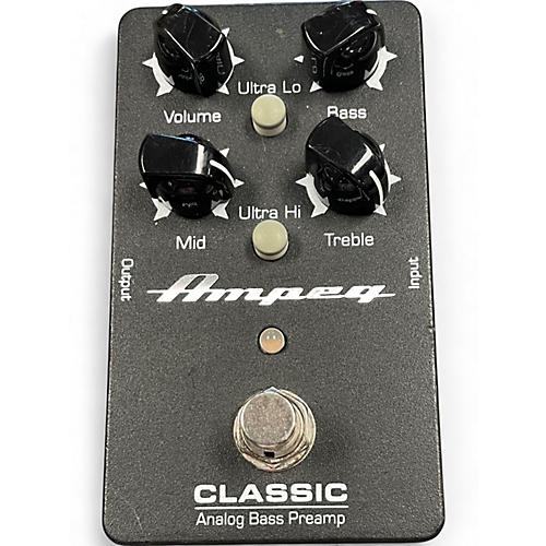 Used Ampeg CLASSIC ANALOG BASS PREAMP Bass Effect Pedal