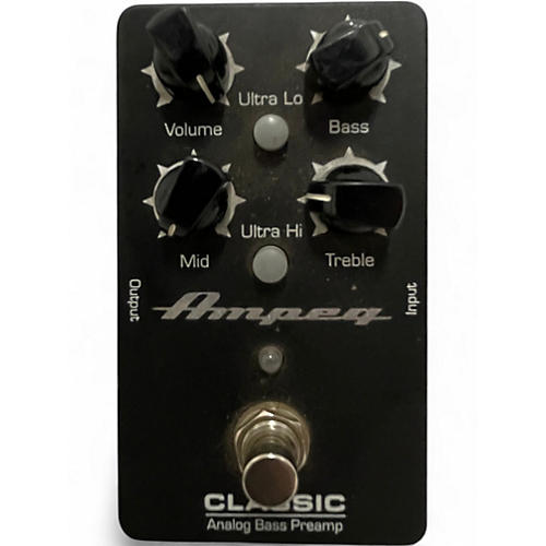 Used Ampeg CLASSIC ANALOG BASS PREAMP Bass Effect Pedal