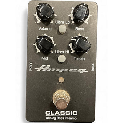 Used Ampeg CLASSIC ANALOG BASS PREAMP Bass Effect Pedal