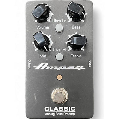 Used Ampeg CLASSIC ANALOG BASS PREAMP Bass Effect Pedal