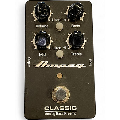 Used Ampeg CLASSIC ANALOG BASS PREAMP Bass Effect Pedal