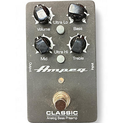 Used Ampeg CLASSIC ANALOG PREAMP Footswitch