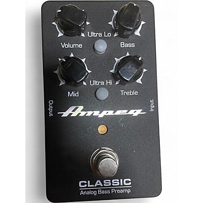 Used Ampeg CLASSIC BASS PREAMP Bass Effect Pedal
