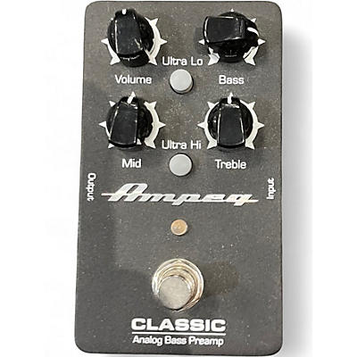 Used Ampeg Classic Analog Preamp Pedal
