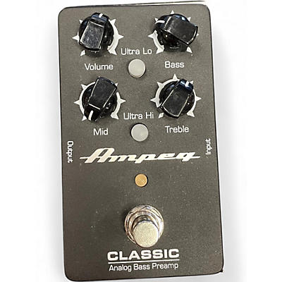 Used Ampeg Classic analog Bass Preamp Bass  Bass Effect Pedal
