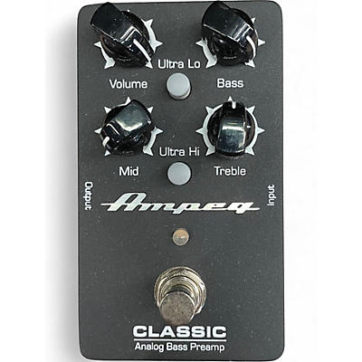 Used Ampeg Classic preamp Bass Effect Pedal