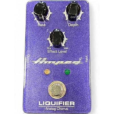 Used Ampeg LIQUIFIER ANALOG CHORUS Effect Pedal
