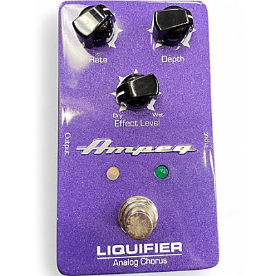 Used Ampeg LIQUIFIER Effect Pedal