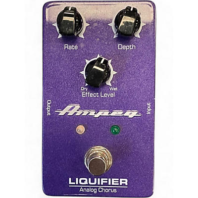 Used Ampeg LIQUIFIER Effect Pedal