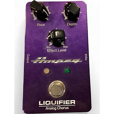 Used Ampeg Liquifier Analog Chorus Effect Pedal