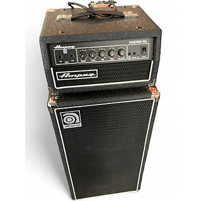 Used Ampeg Micro-CL Micro Stack 100W 2x10 Bass Combo Amp