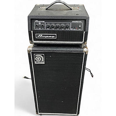 Used Ampeg Micro-CL Micro Stack 100W 2x10 Bass Combo Amp