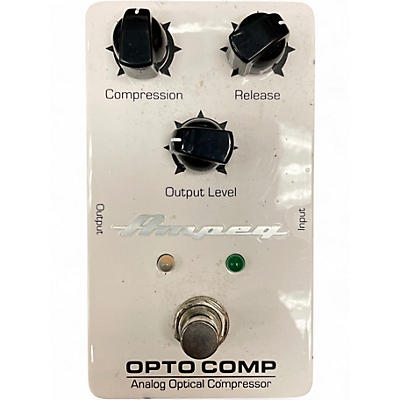 Used Ampeg Octo Comp Analog Optical Compressor Effect Pedal