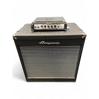 Used Ampeg PF350 350watt w/ PF210HE 2x10 Bass Stack