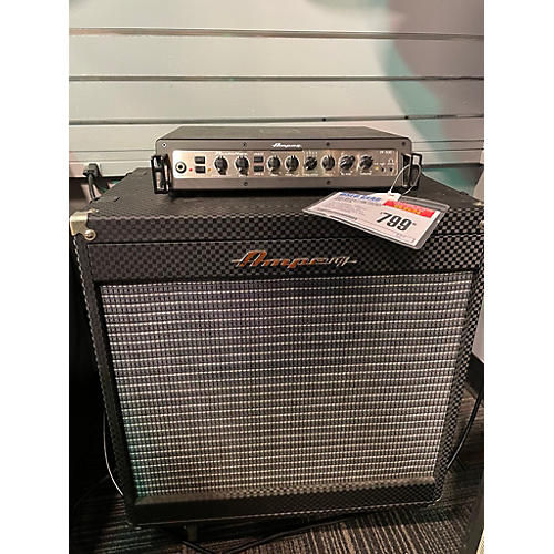 Ampeg Used Ampeg PF500 Portaflex 500W WITH PF210HE CABINET Bass Stack