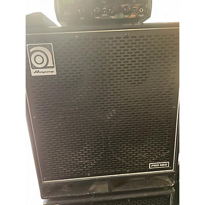 Used Ampeg PN410HLF 850W 4x10 Bass Cabinet