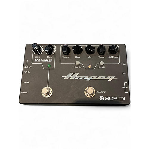 Used Ampeg SCR-DI Bass Effect Pedal