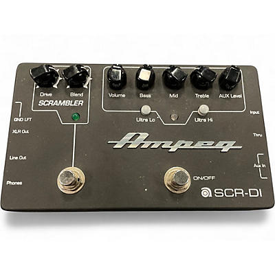 Used Ampeg SCR-DI Bass Effect Pedal