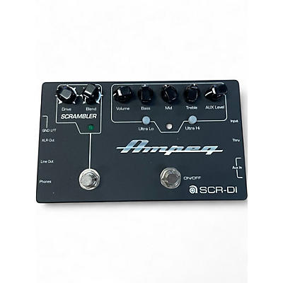 Used Ampeg SCR-DI Bass Effect Pedal