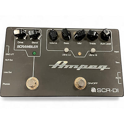 Used Ampeg SCR-DI Bass Effect Pedal