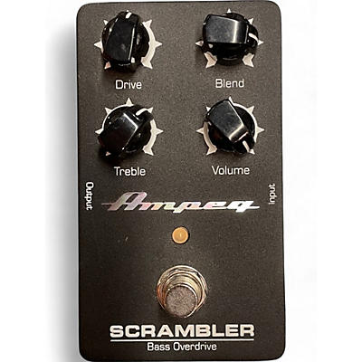 Used Ampeg SCRAMBLER Bass Effect Pedal