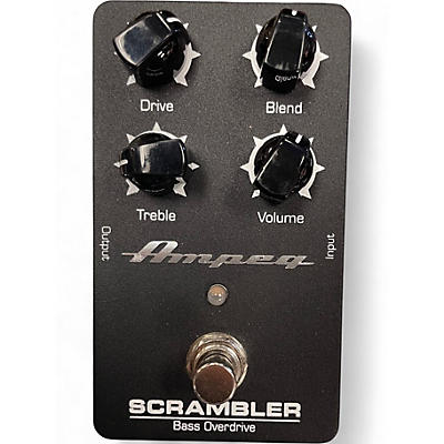 Used Ampeg SCRAMBLER Bass Effect Pedal