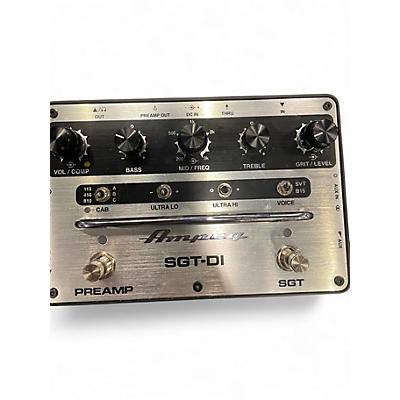 Used Ampeg SGT-DI All-in-One Bass Box Effects Pedal Bass Effect Pedal