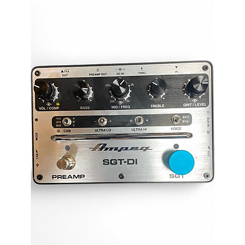 Used Ampeg SGT-DI Bass Effect Pedal