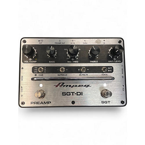 Used Ampeg SGT-DI Bass Effect Pedal