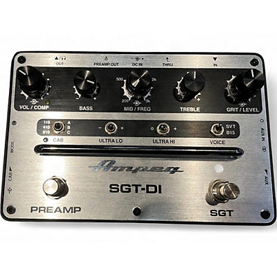 Used Ampeg SGT-DI Bass Effect Pedal
