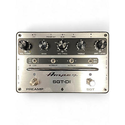 Used Ampeg SGT-DI Bass Effect Pedal